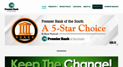 premierbankofthesouth.com - premier bank of the south