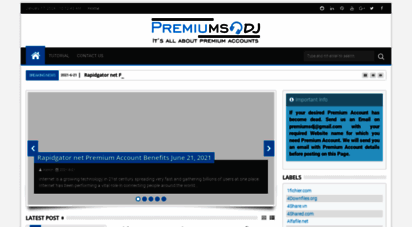 premiumsdj.blogspot.com - free premium accounts