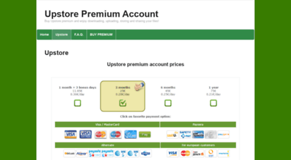 premiumupstore.com - upstore premium account