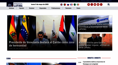 prensa-latina.cu - prensa latina - agencia latinoamericana de noticias