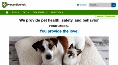preventivevet.com - preventive vet  your trusted online pet health and safety resource