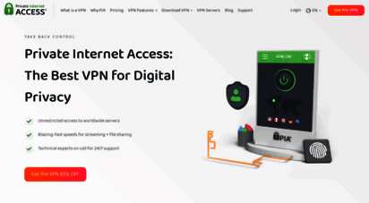privateinternetaccess.com - private internet access  anonymous vpn service provider