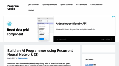 programcreek.com - 
