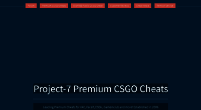 project-7.net - project-7 csgo cheats  lords of the cheats
