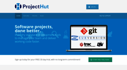 projecthut.com - secure and reliable subversion, trac & webdav hosting  projecthut
