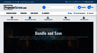 projectorscreen.com - projector screen and projector sale - the best projector screens