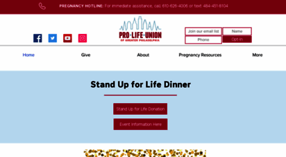 prolifeunion.org