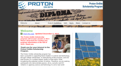 protonenergyscholarship.com