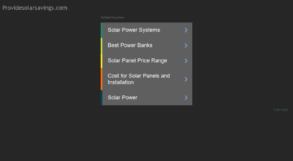 providesolarsavings.com