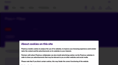 proximus.be - welcome to proximus - internet, mobile, phone and tv  proximus