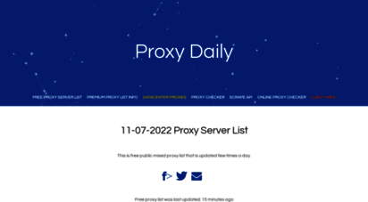 proxy-daily.com - proxy daily