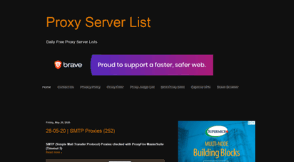 proxyserverlist24.top - proxy server list