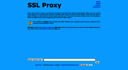 proxyssl.org - proxy ssl  free & ssl secure proxy server