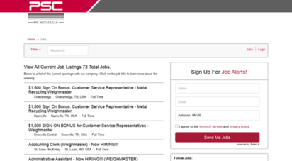 pscmetals.iapplicants.com