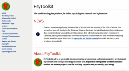 psytoolkit.org - psytoolkit
