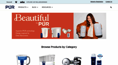 pur.com - pur® water filters and water filtration systems  welcome to pur  pur