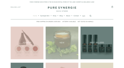 puresynergieskinstore.com