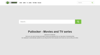 putlockers.cat - 123movies - movies and tv series online free