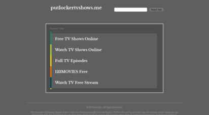 putlockertvshows.me - watch putlocker tv shows online for free _ putlockertvshows.me/.com