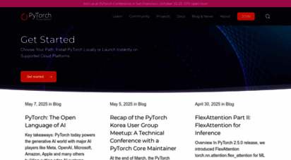 pytorch.org - pytorch