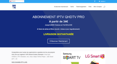 qhdtvpro.com - qhdtv pro iptv  meilleure iptv francaise
