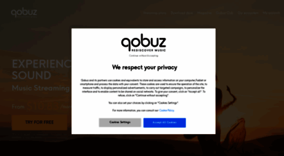 qobuz.com - qobuz - musik in hoher soundqualität - streaming und downloadkäufe in hi-res audio