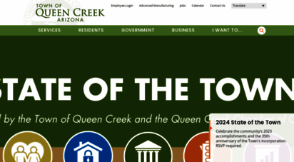queencreek.org - queen creek, az : home