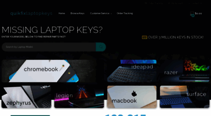quikfixlaptopkeys.com - quikfix laptop keyboard keys