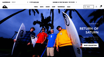 quiksilver.com - quiksilver  quality surf clothing & snowboard outwear since 1969