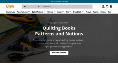 quiltingbookspatternsandnotions.com