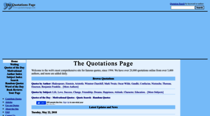 quotationspage.com - quotes and famous sayings - the quotations page
