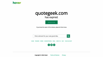 quotegeek.com - quotegeek › log in