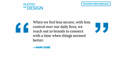 quotesondesign.com - quotes on design -