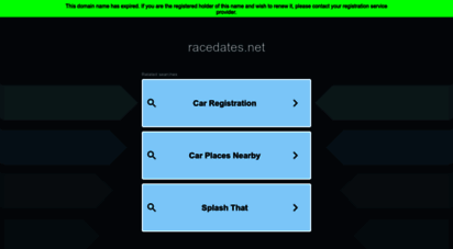 racedates.net