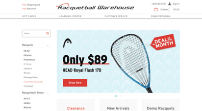 racquetballwarehouse.com