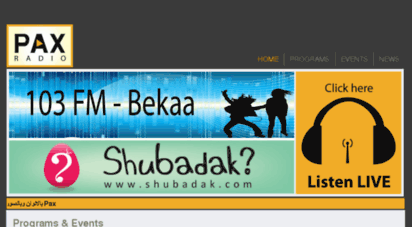 radiopaxbekaa.com