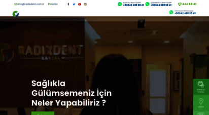 radixdent.com.tr - ağız ve diş sağlığı merkezi  radixdent