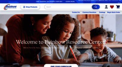 rainbowresource.com - home  rainbow resource center