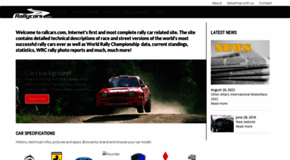 rallycars.com - welcome to rallycars.com, the most comprehensive and complete guide to modern rallying