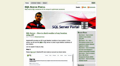 raresql.com - sql server portal  real world sql scenarios & its unique & optimized solutions