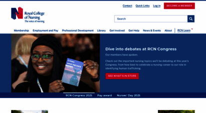 rcn.org.uk - rcn - home  royal college of nursing