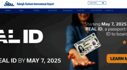 rdu.com - home  raleigh-durham international airport