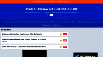 readchainsawman.com