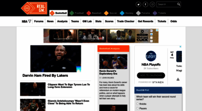 realgm.com - realgm - basketball news, rumors, scores, stats, anlysis, depth charts, forums