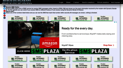 receive-sms-online.info - receive sms online for free - uk,romania,usa,spain,france,germany,russia