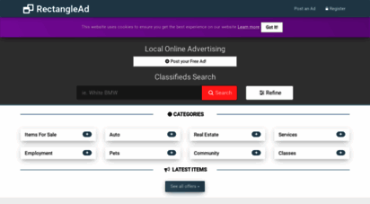 rectanglead.com - online local advertising - local classified ads