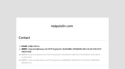 redpois0n.com