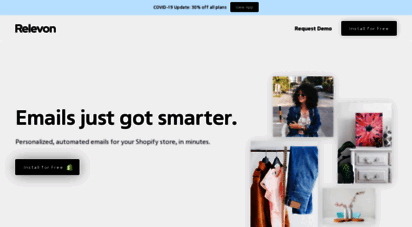 relevon.io - relevon  smart email marketing for shopify