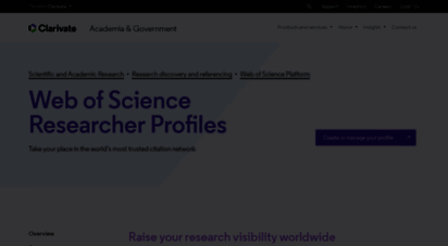 researcherid.com - web of science researcherid  publons