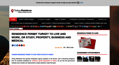 residencepermitturkey.com - residence permit turkey, visa - citizenship and immigration